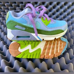 Nike Kids Sneakers - Blue, Green, Purple